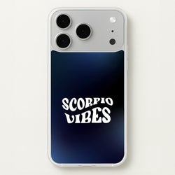 Scorpio Vibes Gradient Zodiac iPhone 17 Pro Case