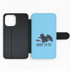 Dragon Born To Fly Flip Phone Case
