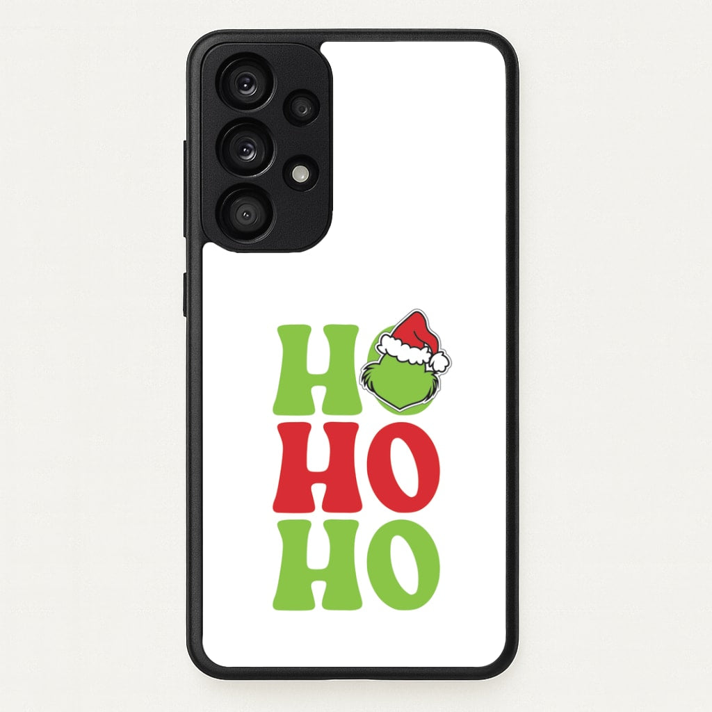 Green Ho Ho Ho Galaxy A53 Case