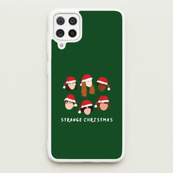 Strange Crew Christmas Galaxy A12 Case