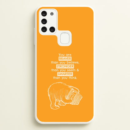 You Are Braver Galaxy A21s Case