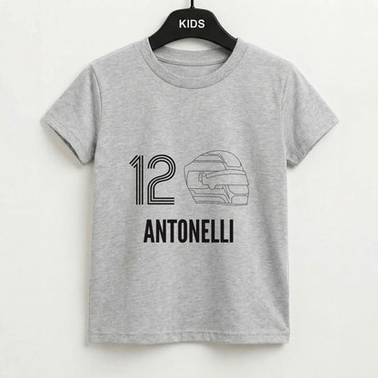 Antonelli Helmet 2026 Grey Kids T-Shirt