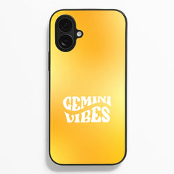 Gemini Vibes Gradient Zodiac iPhone 16 Plus Case