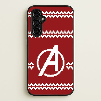Superhero Team Red Christmas Jumper  Galaxy A54 Case