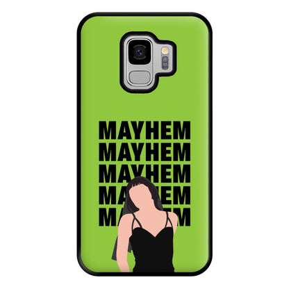 Neon Green Mayhem Galaxy S9 Plus Case