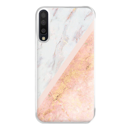 Marble and Rose Gold Phone Case