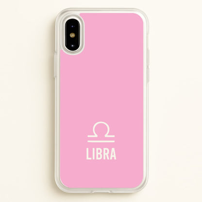 Libra Pastel Zodiac iPhone X / XS Case
