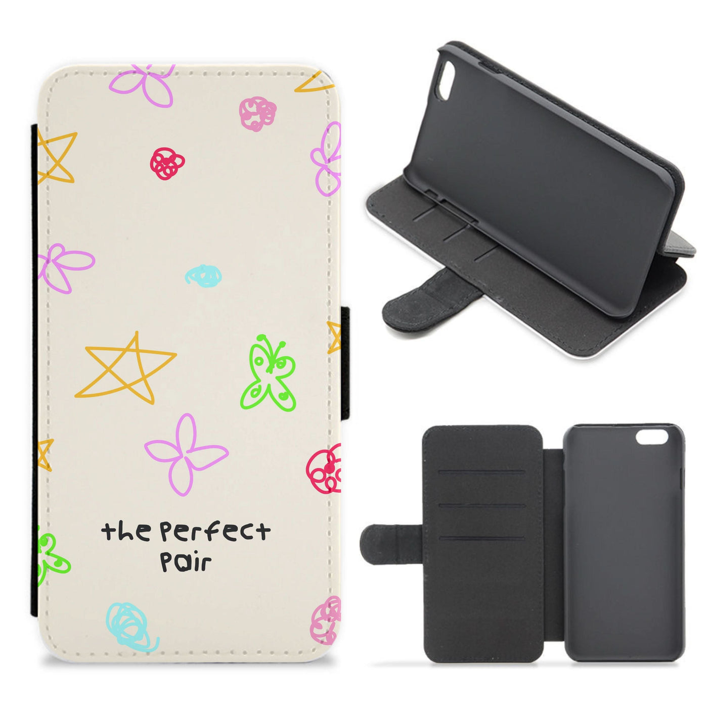 The Perfect Pair Flip / Wallet Phone Case