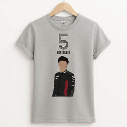 Bortoleto 2026 Unisex Grey T-Shirt