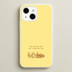 Any Day Spent With You iPhone 14 Plus Case