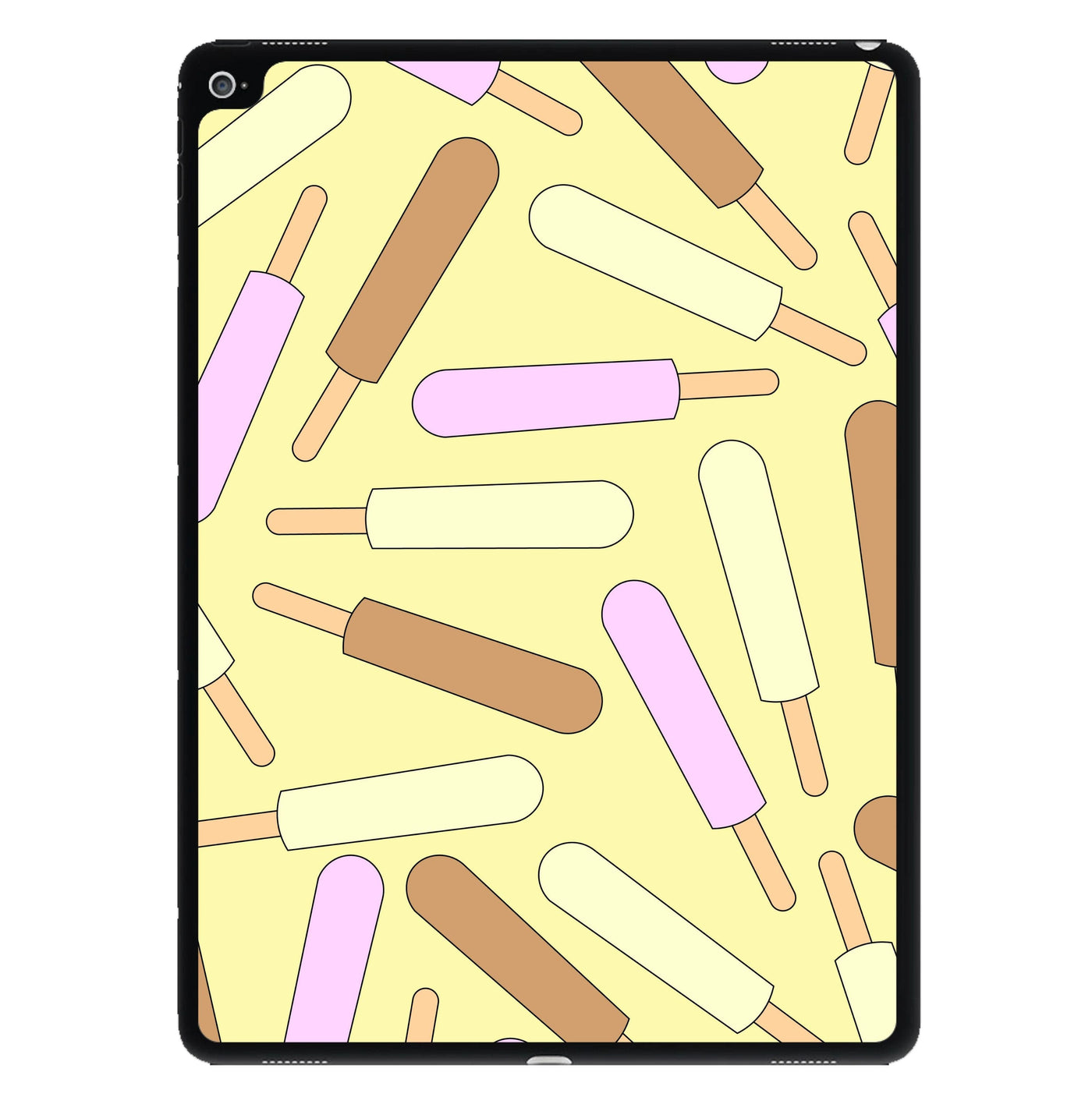 Milk Pops - Ice Cream Patterns iPad Case