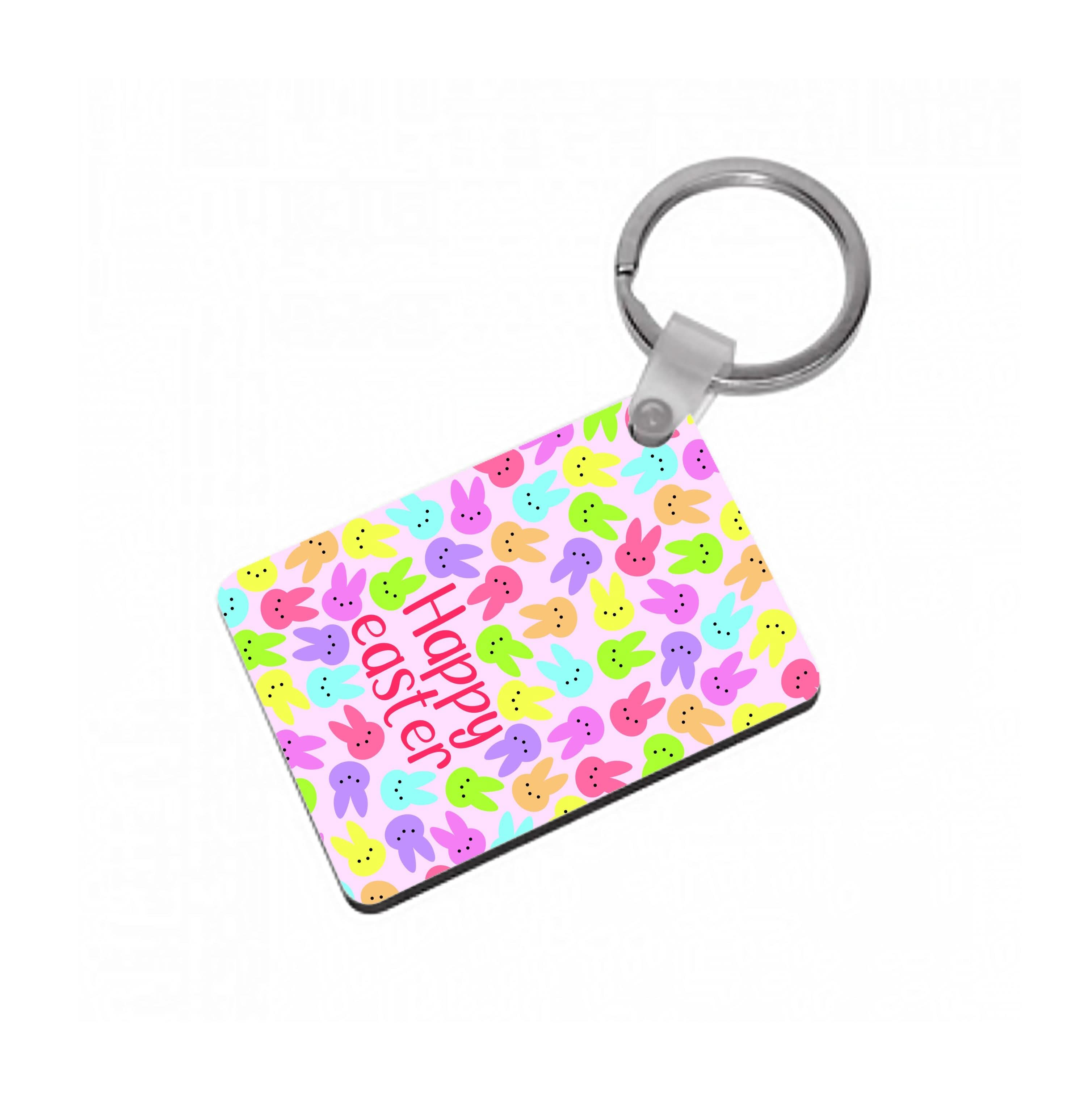 Bunny Pattern Keyring