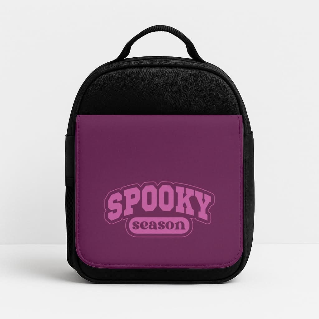Spooky Season Varsity Insulated Lunch Bag