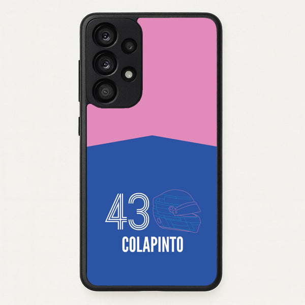 Colapinto Helmet 2026 Galaxy A33 Case
