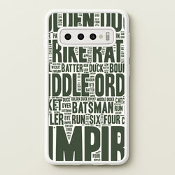 Cricket Wordscape Galaxy S10 Case