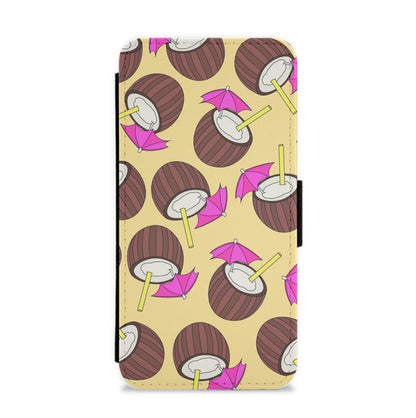 Coconut - Summer Flip / Wallet Phone Case