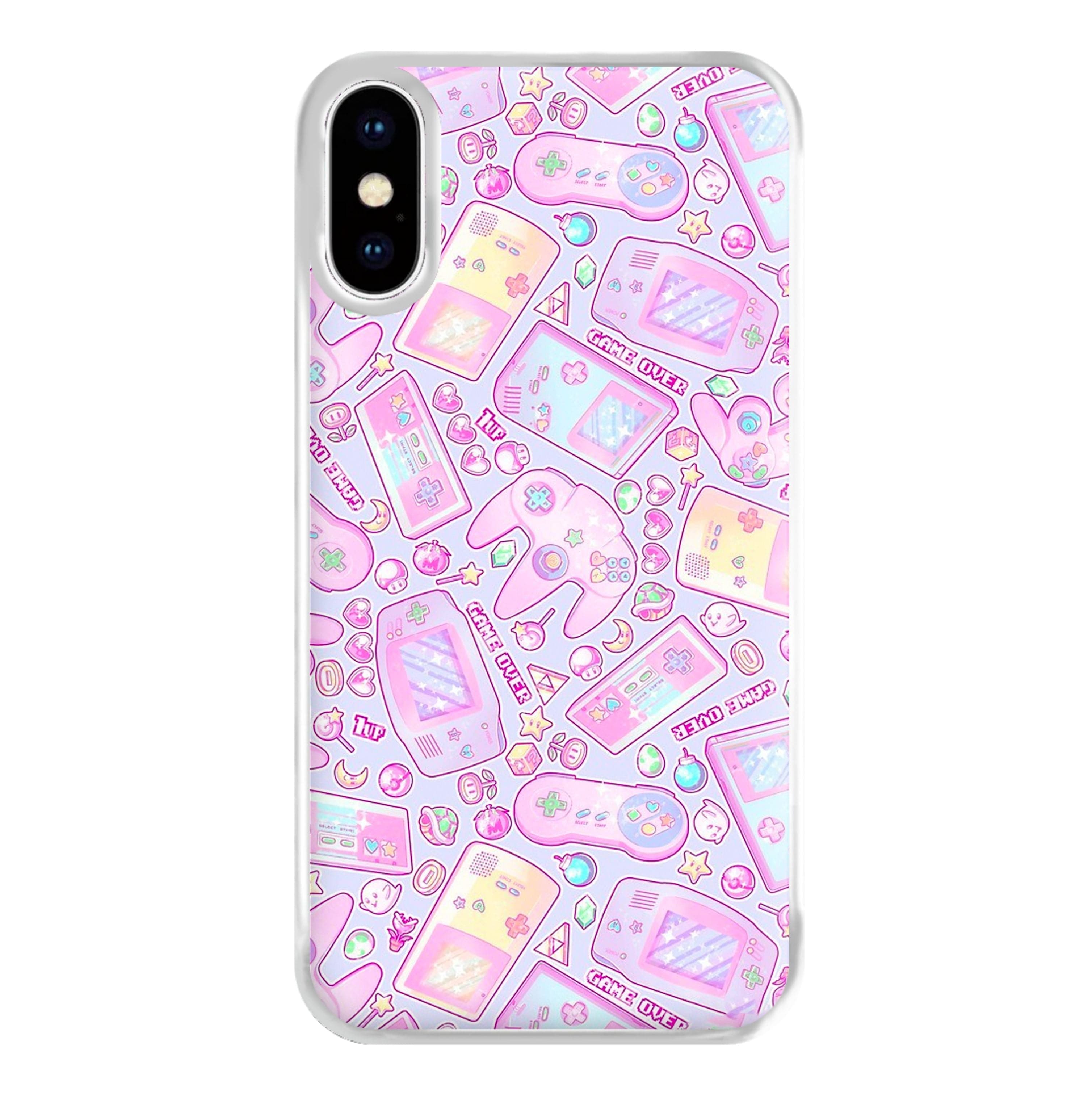 Power Up, Gaming Pattern Phone Case