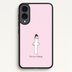 Festive Feeling Wiggly Moom Galaxy S25 Edge Case