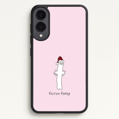 Festive Feeling Wiggly Moom Galaxy S25 Edge Case