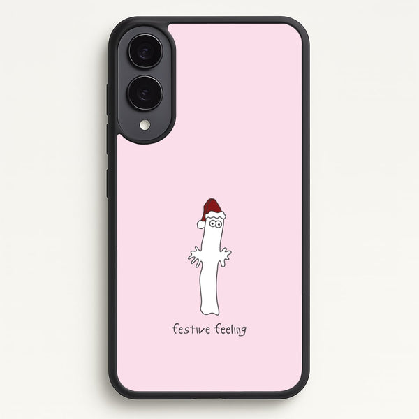 Festive Feeling Wiggly Moom Galaxy S25 Edge Case