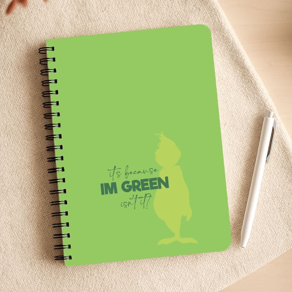 Because I'm Green Notepad