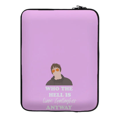 Who The Hell Is Liam anyway - Festival Laptop Sleeve