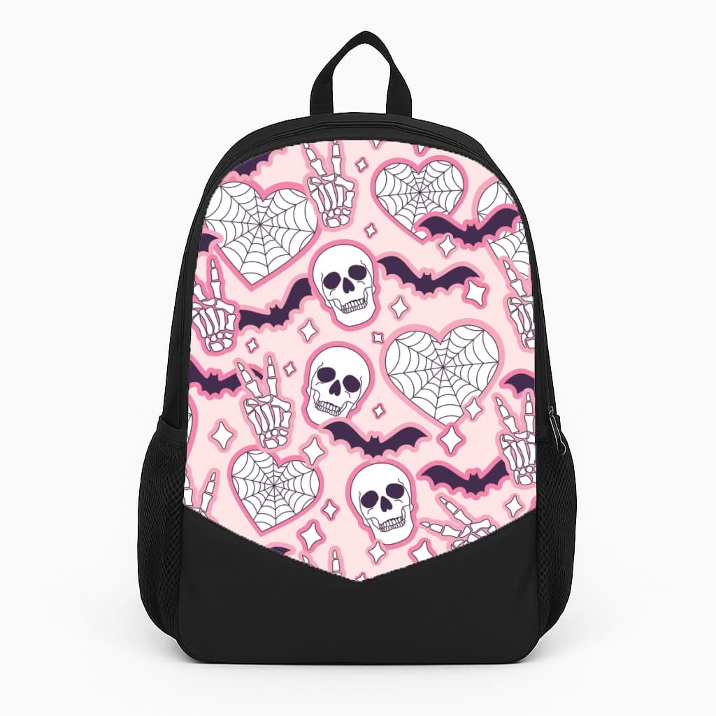 Cute Halloween Stickers Pattern Backpack