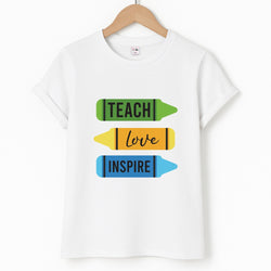 Teach, Love, Inspire Unisex T-Shirt