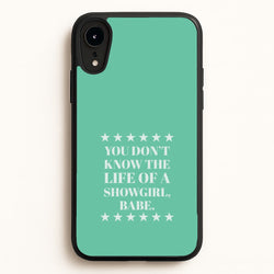 You Don't Know Babe  iPhone XR Case