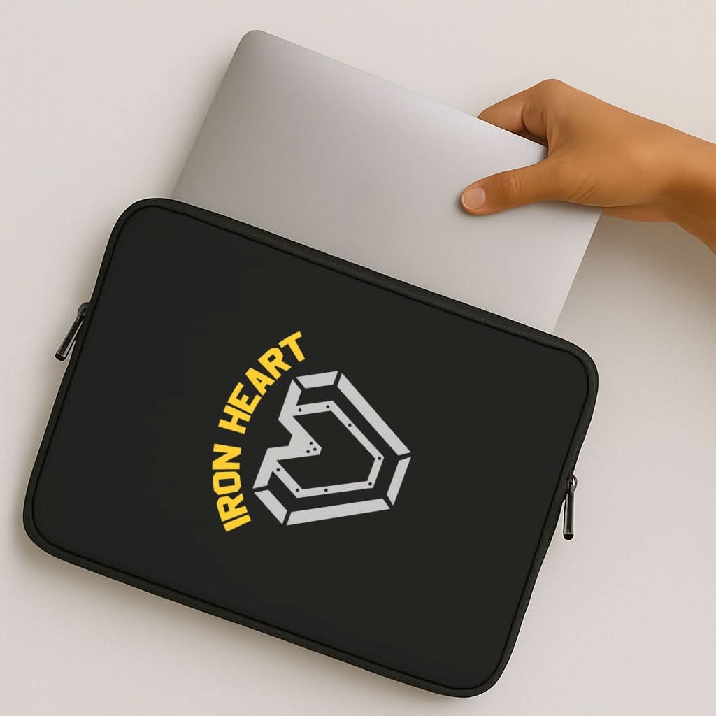 Metal Hero Heart MacBook Cover