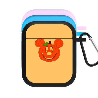 Mouse Pumpkin Halloween AirPods Case