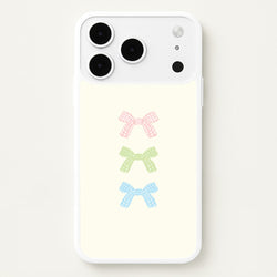 Gingham Tiered Ties iPhone 17 Pro Case