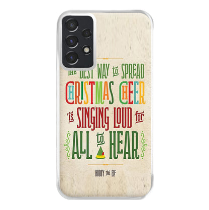 The Best Way To Spead Christmas Cheer - Elf Phone Case