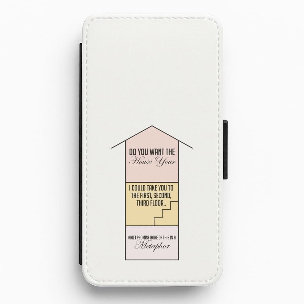 Do You Want The Tour Lyrics Flip / Wallet Phone Case