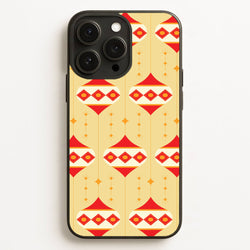 Abstract Christmas Baubles Pattern iPhone 12 Pro Max Case