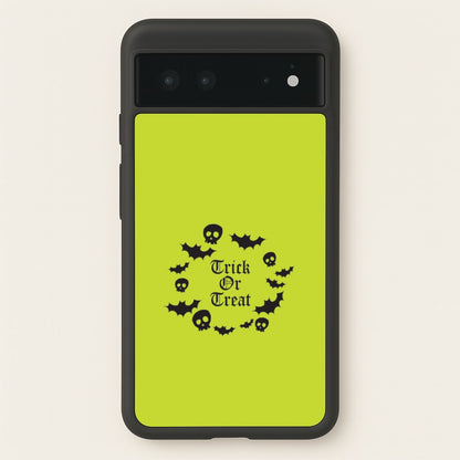Trick Or Treat Wreath Google Pixel 6 Case