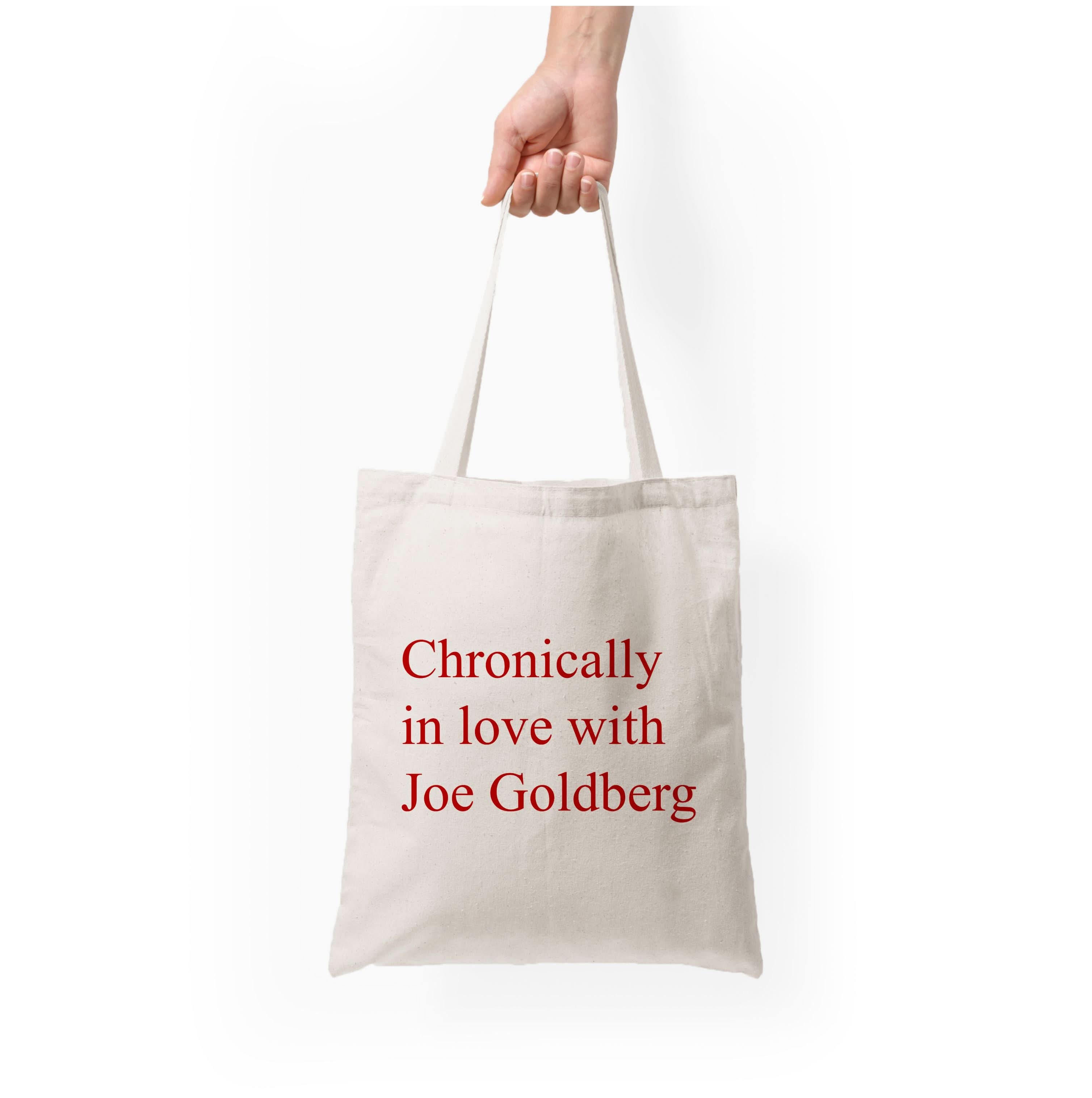 Chronically In Love With Joe Tote Bag