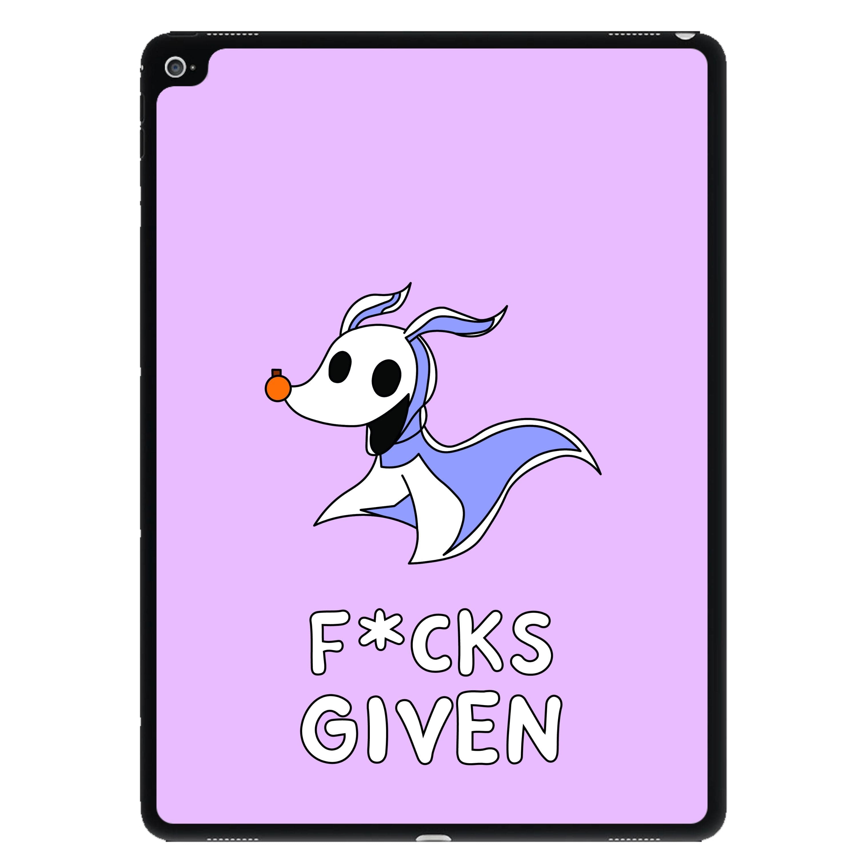 Zero F*cks iPad Case