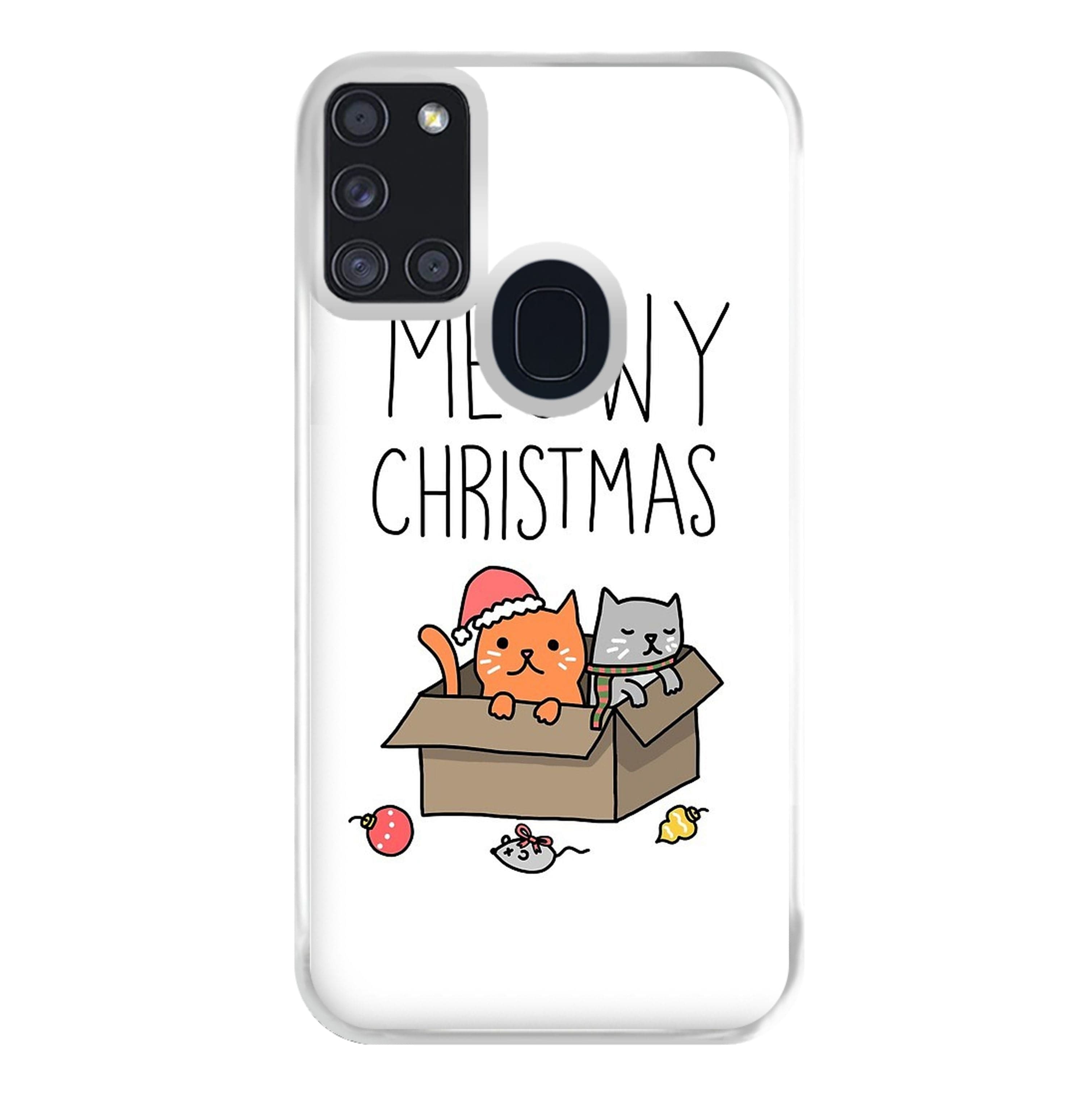 Meowy Christmas Phone Case