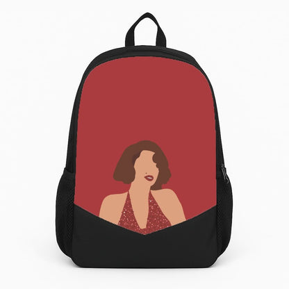 Red Sparkly Dress Backpack