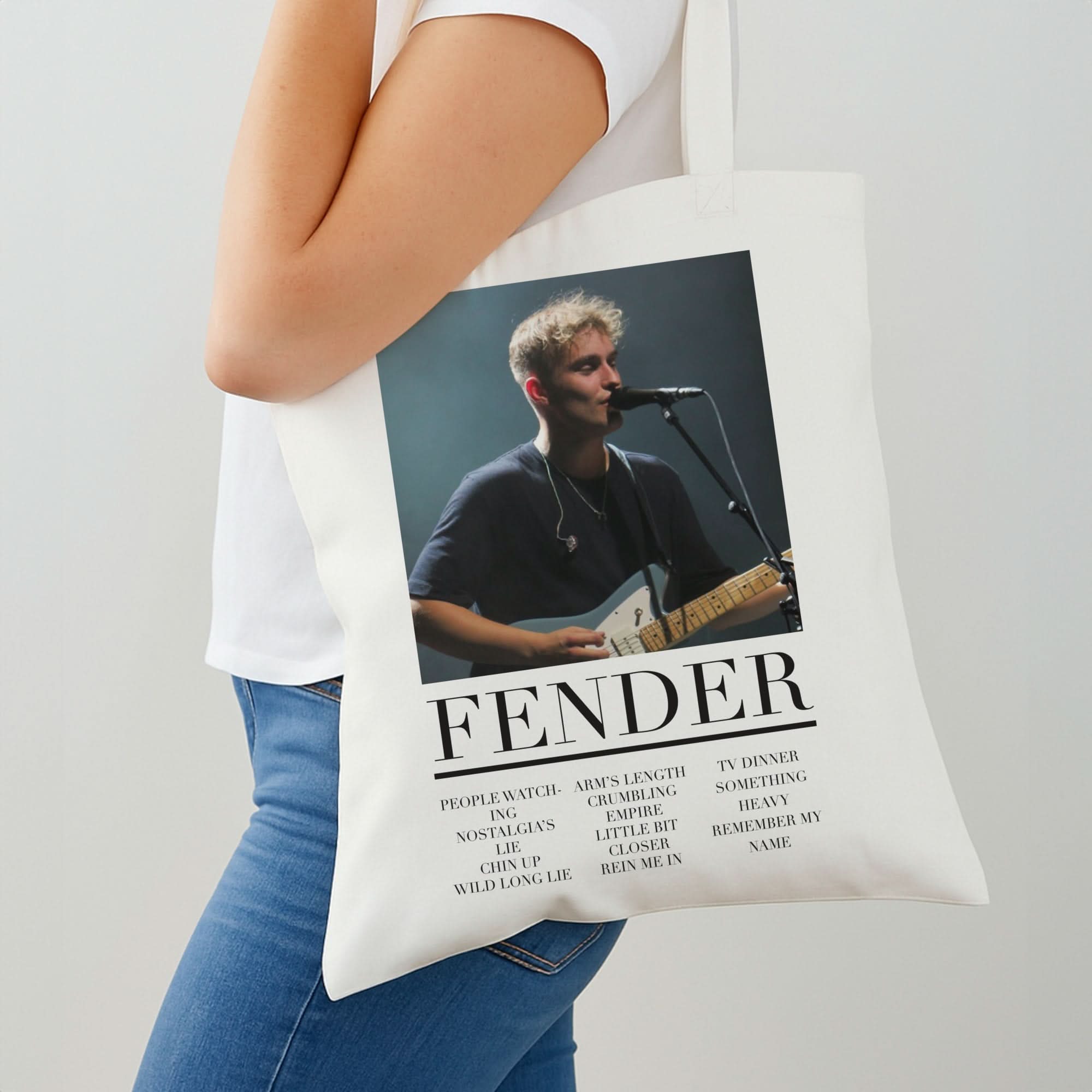 Fender Orange Song List Shoulder Bag