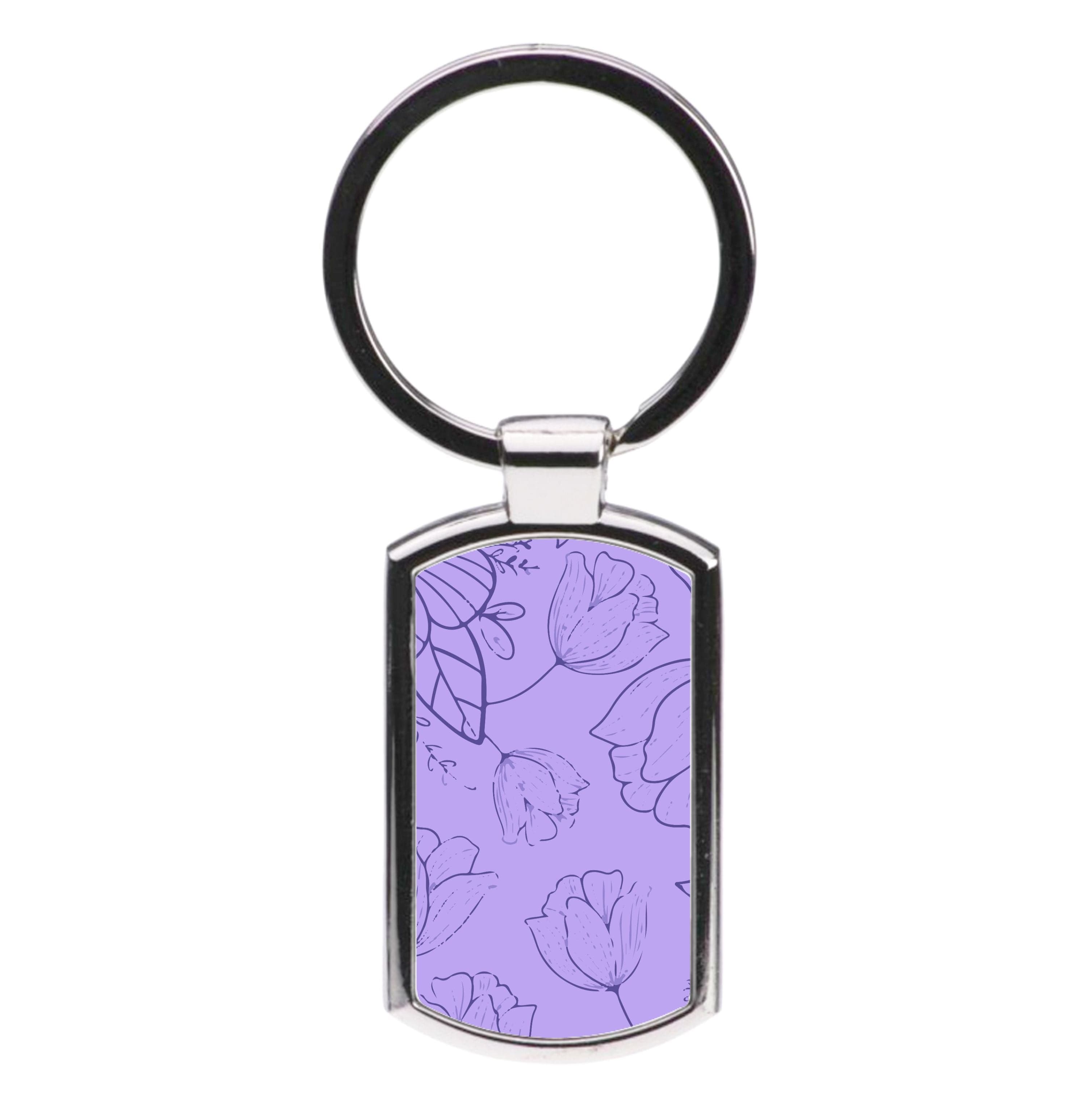 Tulips - Foliage Luxury Keyring