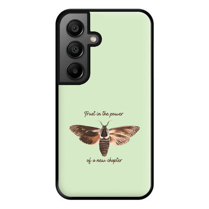 Trust In The Power Of A New Chapter Galaxy A55 Case