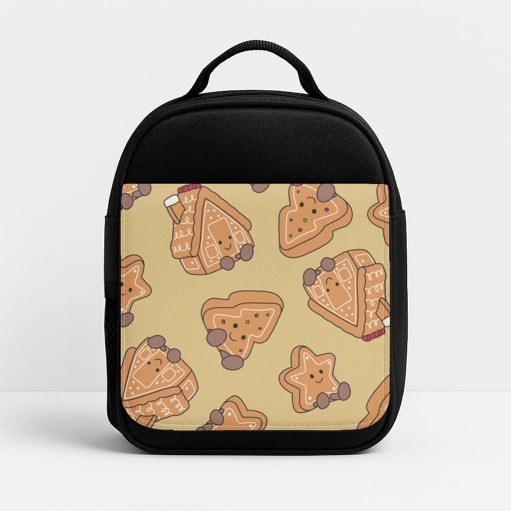 Gingerbread Plushies Pattern Lunchbox