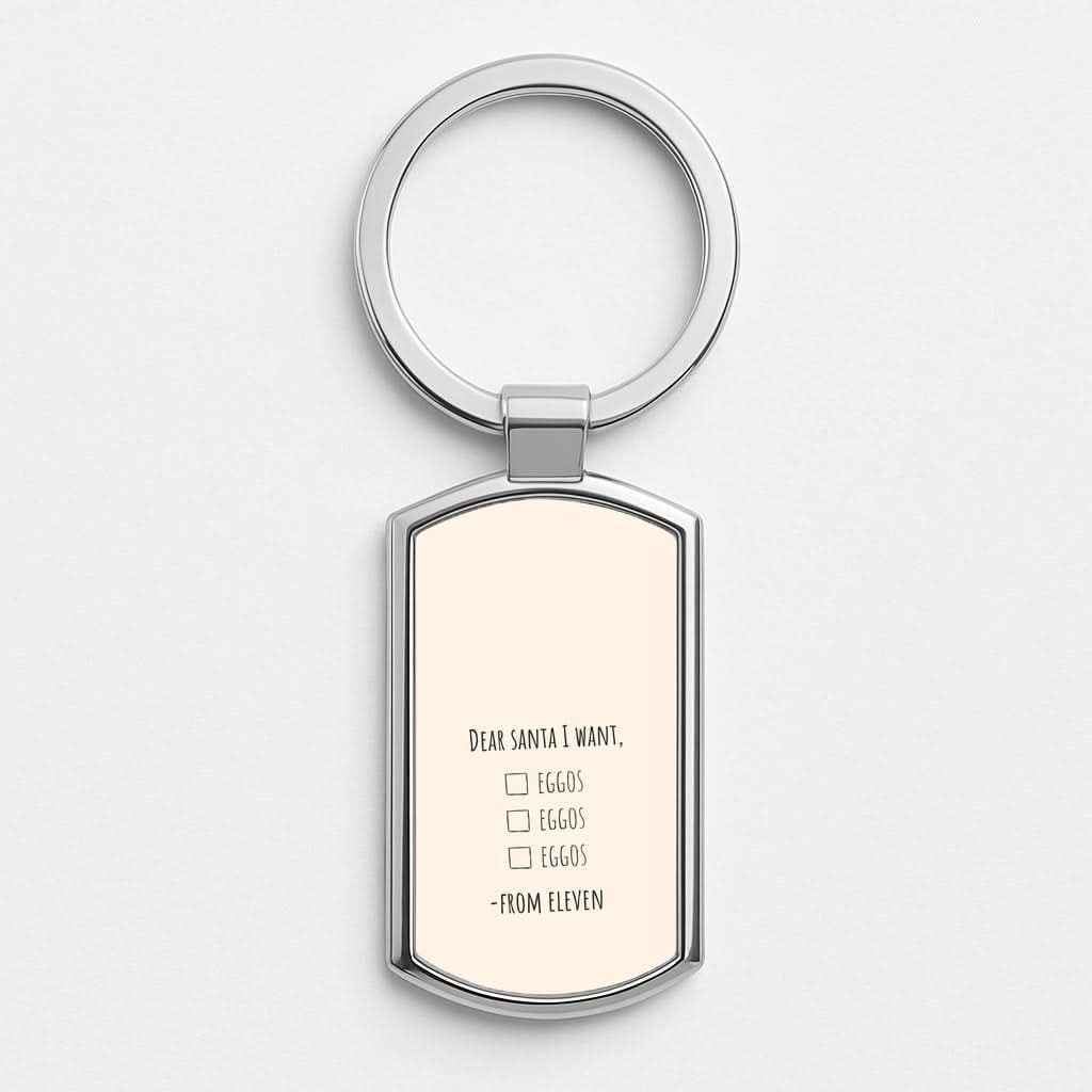 Eleven's Christmas List Luxury Keyring