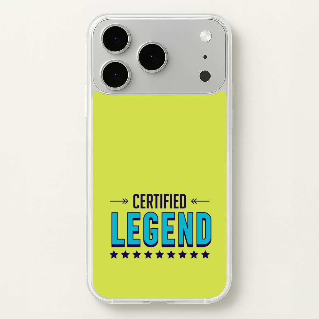 Certified Legend iPhone 17 Pro Max Case