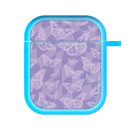 Abstract Butterflies Pattern AirPods Case