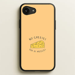 No Cheeses For Us Meeces iPhone 16e Case