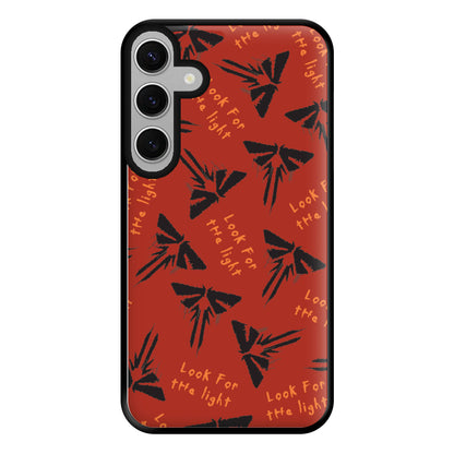 Look For The Light Firefly Pattern Galaxy S24FE Case