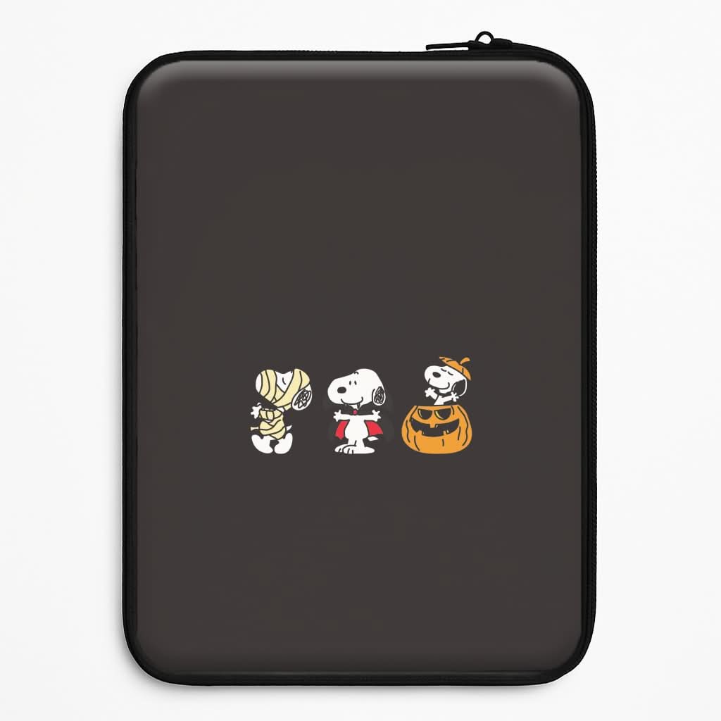 Cartoon Beagle Halloween Costumes Laptop Sleeve